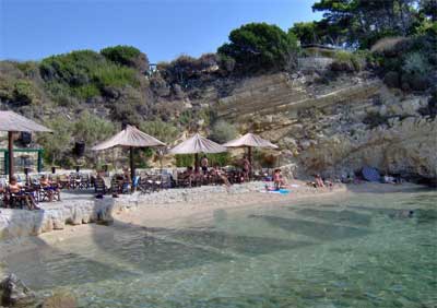 Agios Sostis spiaggia